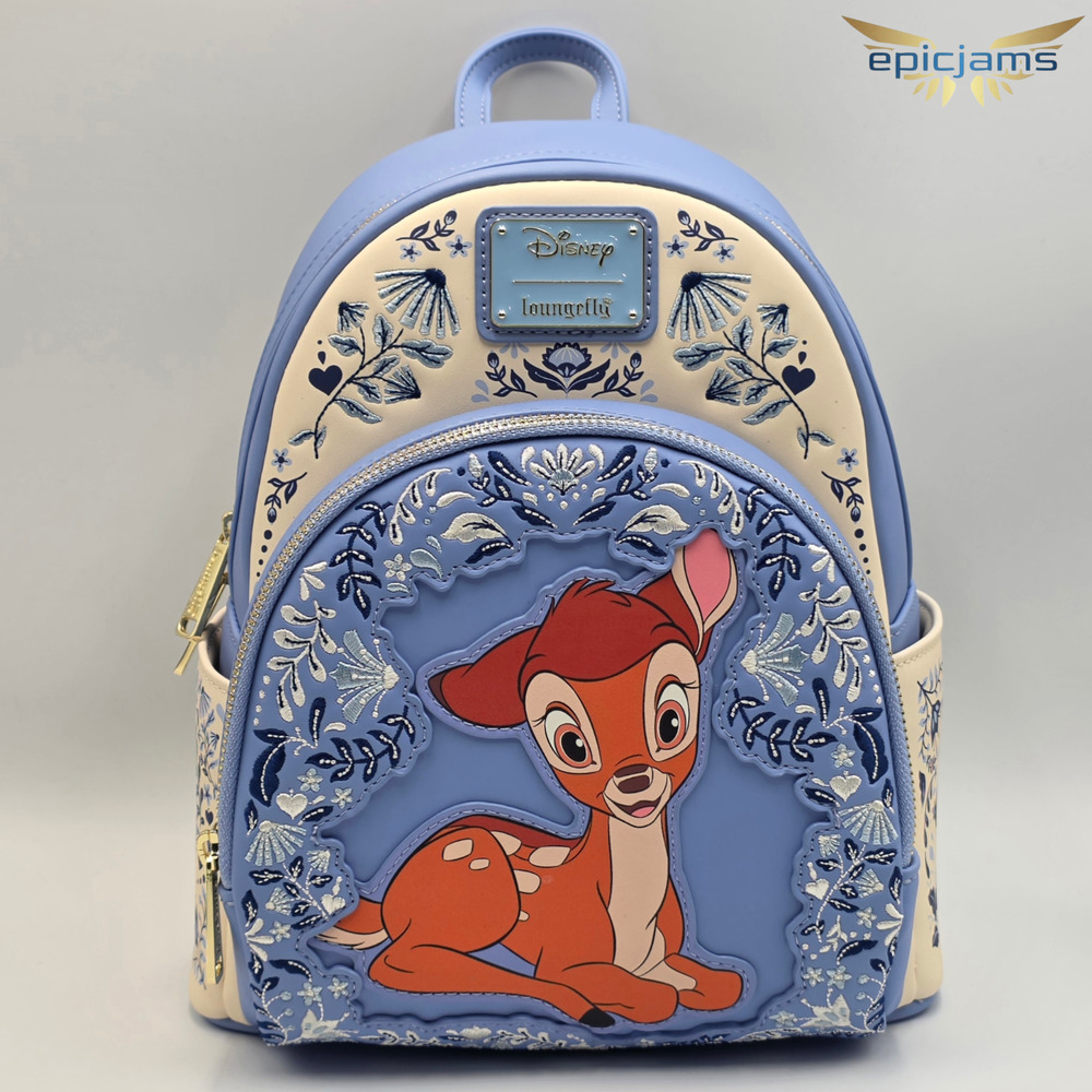 Loungefly Disney Bambi Floral Mini Backpack New